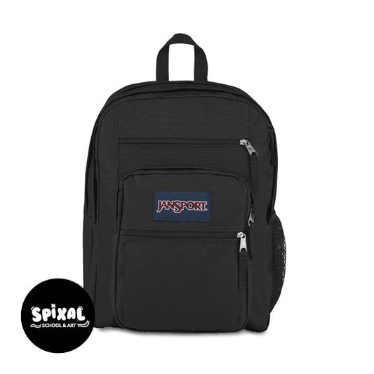 Jansport Backpack Big Student 15"Laptop Black 34Litre