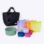 Commute Lunch Tote Snack System Green | Spixal
