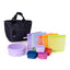 Commute Lunch Tote Snack System Purple | Spixal
