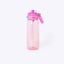 Spixal Lightweight Water Bottle 750ml Pink — lockable flip-top kids drink bottle | Spixal