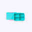 Quad Bento Lunch Box Teal — lifestyle flat lay | Spixal