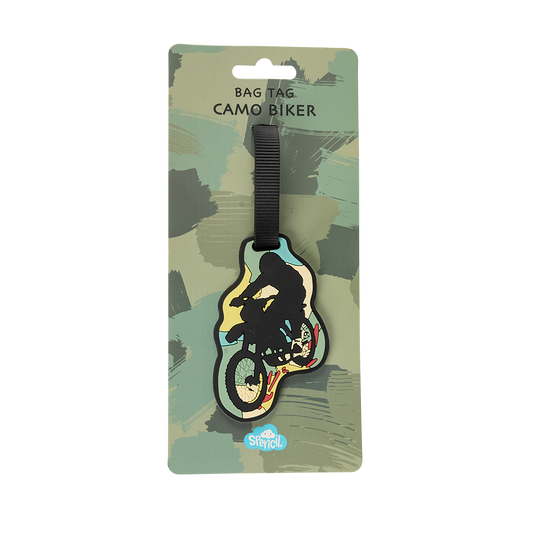 Spencil Bag Tags Camo Biker