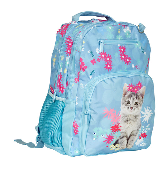 Spencil Big Kids School Bag Backpack Miss Meow