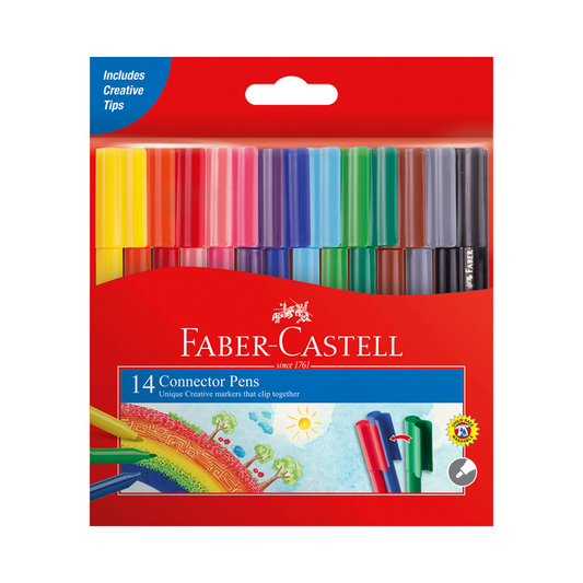 Faber Castell Connector Pens Coloured Wallet/14