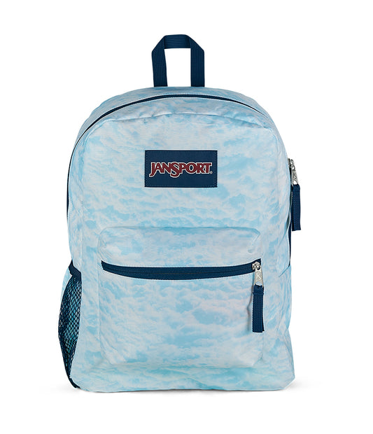 Jansport Cross Town Backpack Mile High Cloud Blue front view