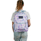 Jansport Cross Town Backpack Mystic Floral wearing
