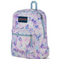 Jansport Cross Town Backpack Mystic Floral side view