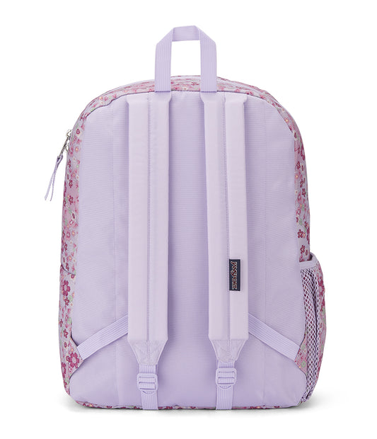 Jansport Cross Town Backpack Baby Blossom Pink back view