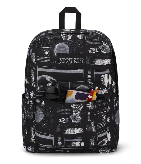 Jansport Superbreak Plus Backpack QR Code Black front view