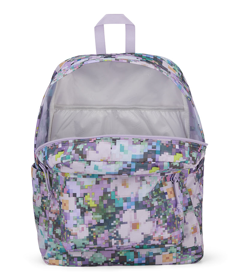 Jansport Superbreak Plus Backpack 8 Bit Floral inside