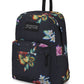 Jansport Superbreak Backpack Floral Glitch Black side view