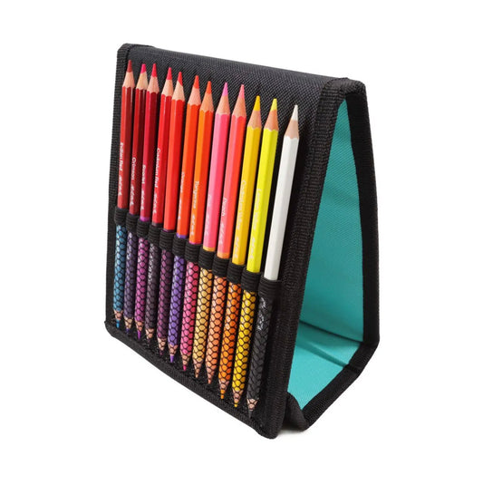 Mont Marte Sketching Duo Colour Pencil Easel Wallet - 48 colours