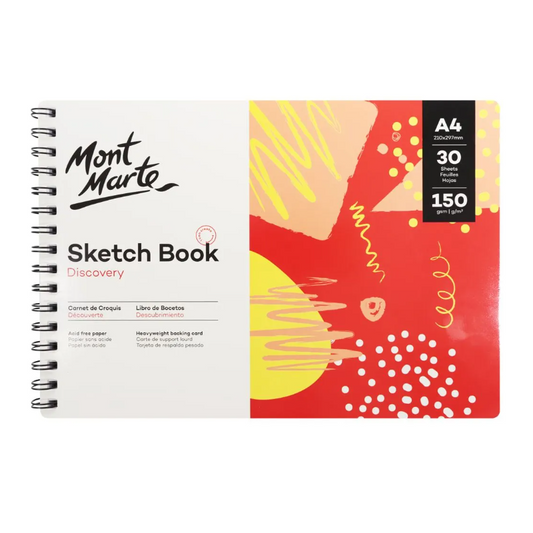 Mont Marte Sketch Book A4 150gsm - front view