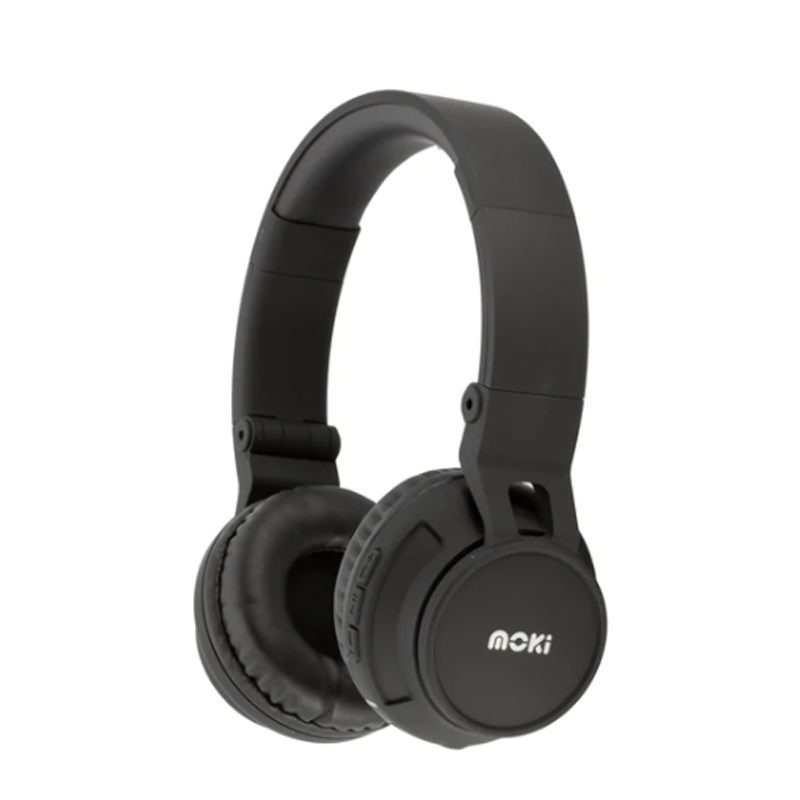 Moki Exo Bluetooth Headphones Black spixal