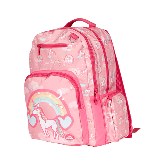 Spencil Big Kids School Bag Backpack Rainbow Unicorn
