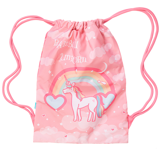 Spencil Big Drawstring Bag Rainbow Unicorn