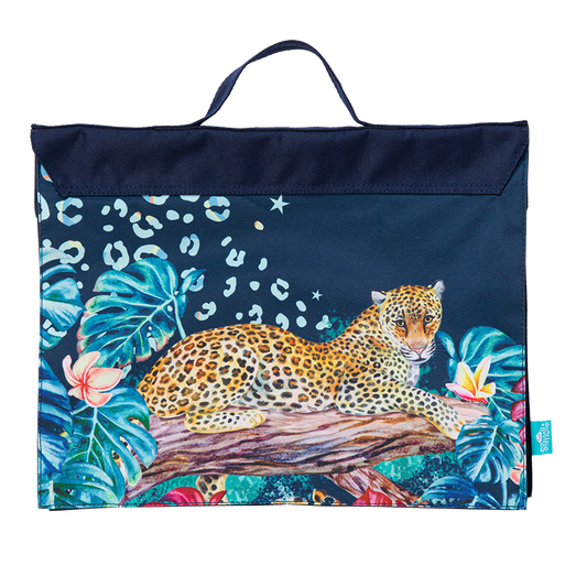 Spencil Homework & Library Bag Leopard Queen