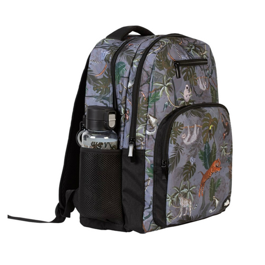 Spencil Big Kids School Bag Backpack Jungle Mayhem