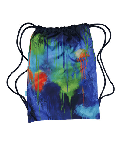 Spencil Drawstring Bag Colour Drip