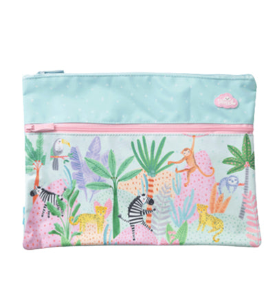 Spencil Pencil Case A4 Size Fabric Wild Things