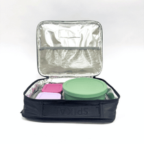 Commute Series Insulated Lunch Bag Black — side view | Spixal