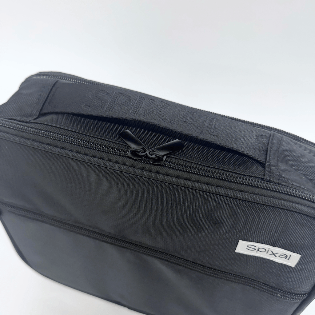 Commute Series Insulated Lunch Bag Black — styled lifestyle shot | Spixal