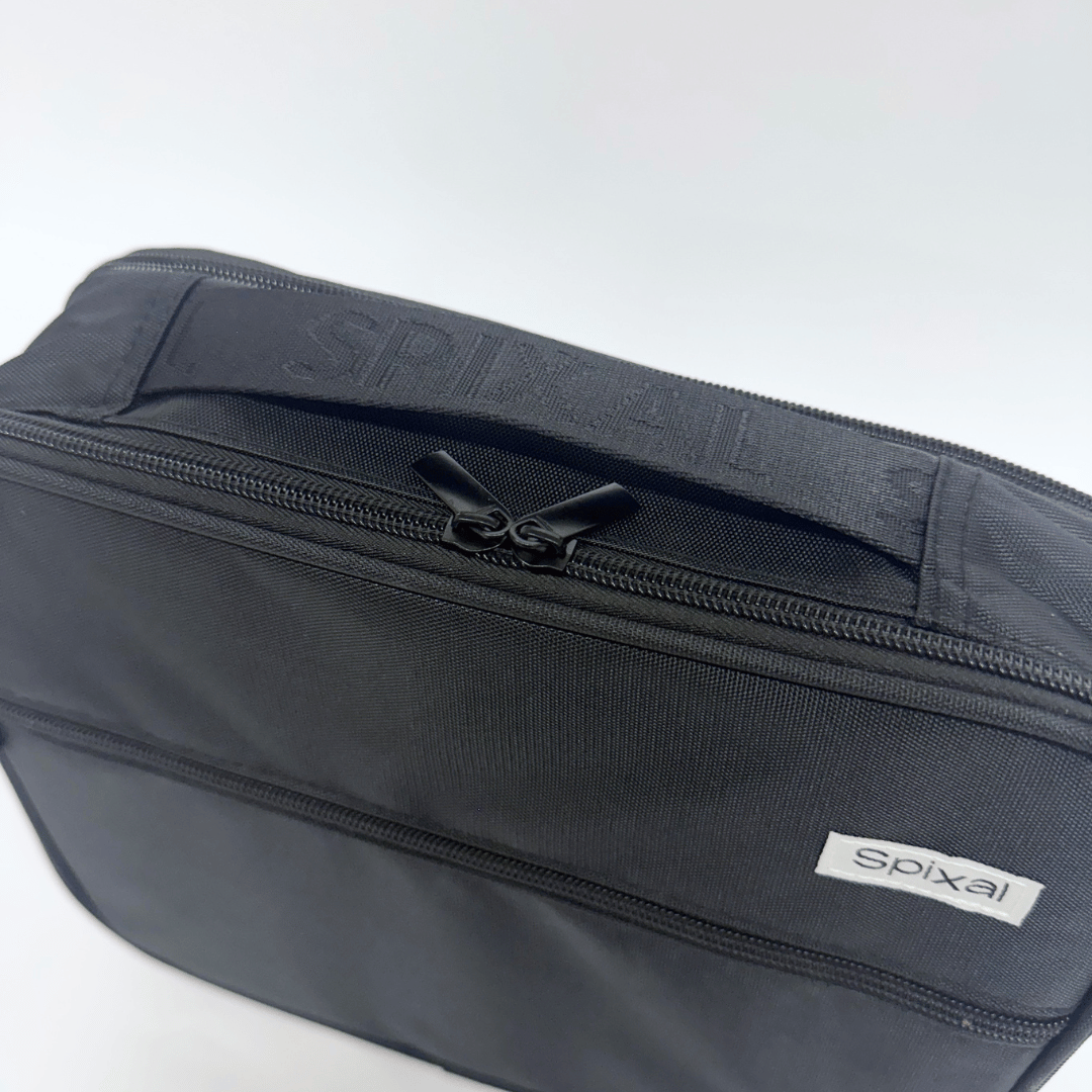 Commute Series Insulated Lunch Bag Black — styled lifestyle shot | Spixal
