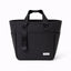 Large black insulated tote lunch bag work teens high school middle school from the Spixal commute series