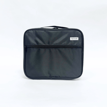 Commute Series Insulated Lunch Bag Black — structured womens lunch bag | Spixal