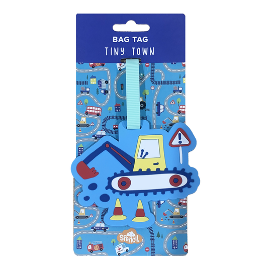 Spencil Bag Tag Tiny Town