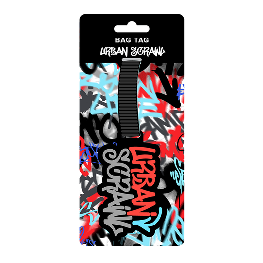 Spencil Bag Tag Urban Scrawl