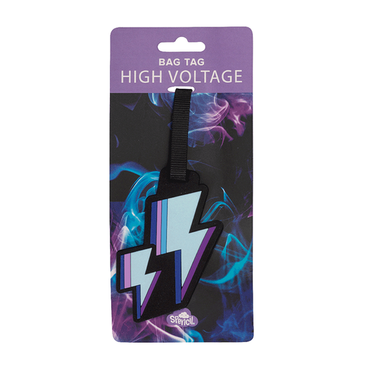 Spencil Bag Tag High Voltage