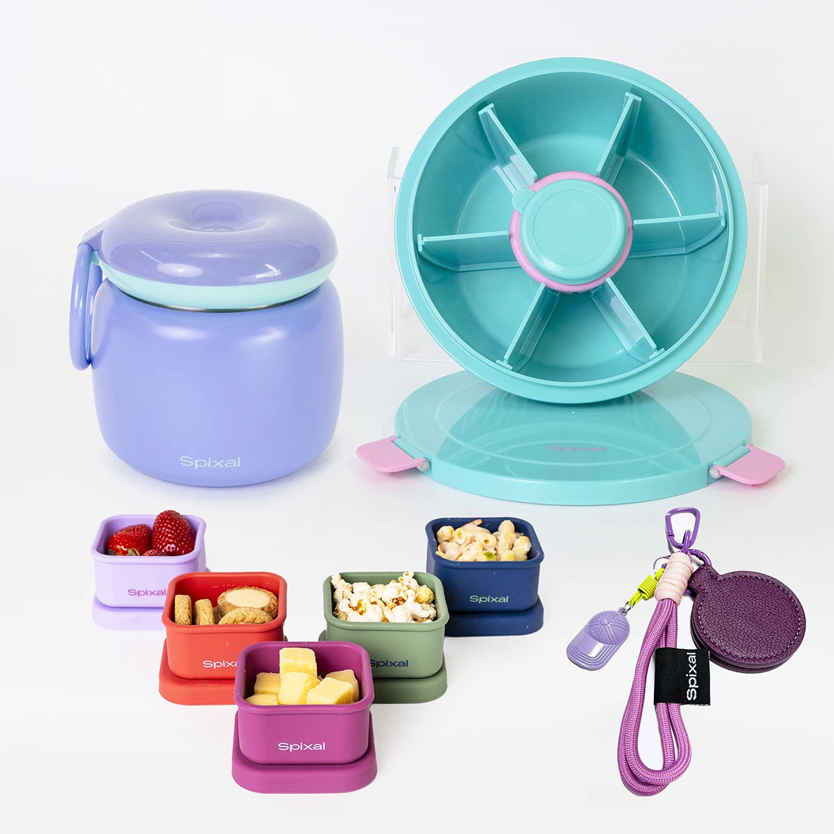 School Day Complete Set | Kids Lunch Bundle - Purple Dream Main image