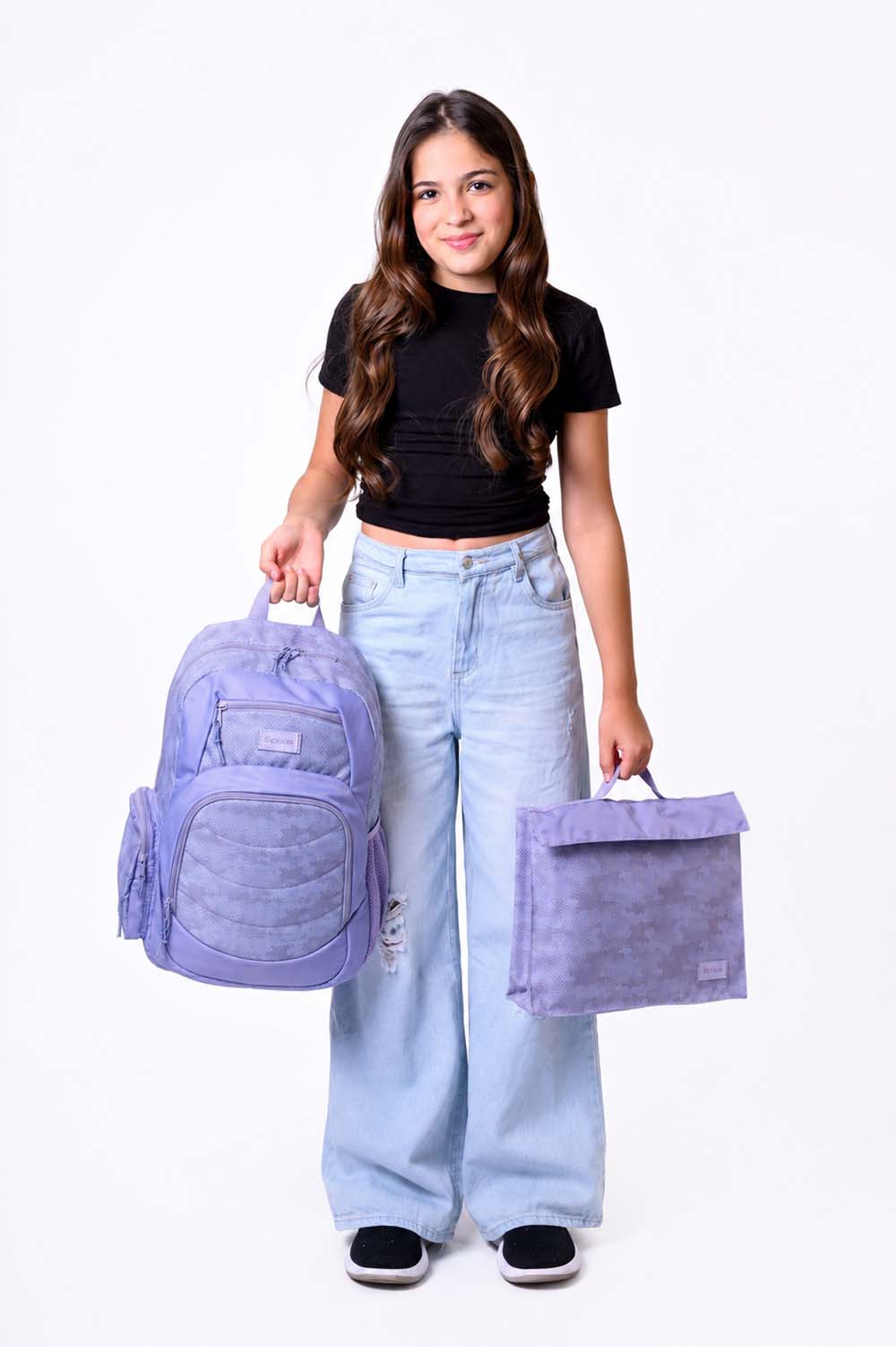 The Axis Kids Backpack – Purple Secondary image