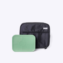 Commute Lunch Bag Snack System — interior pockets and organisation detail | Spixal