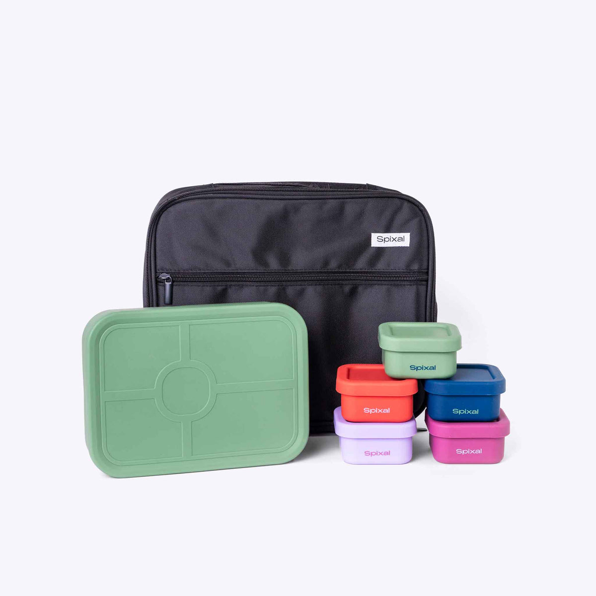 Commute Lunch Bag Snack System | Spixal Main image