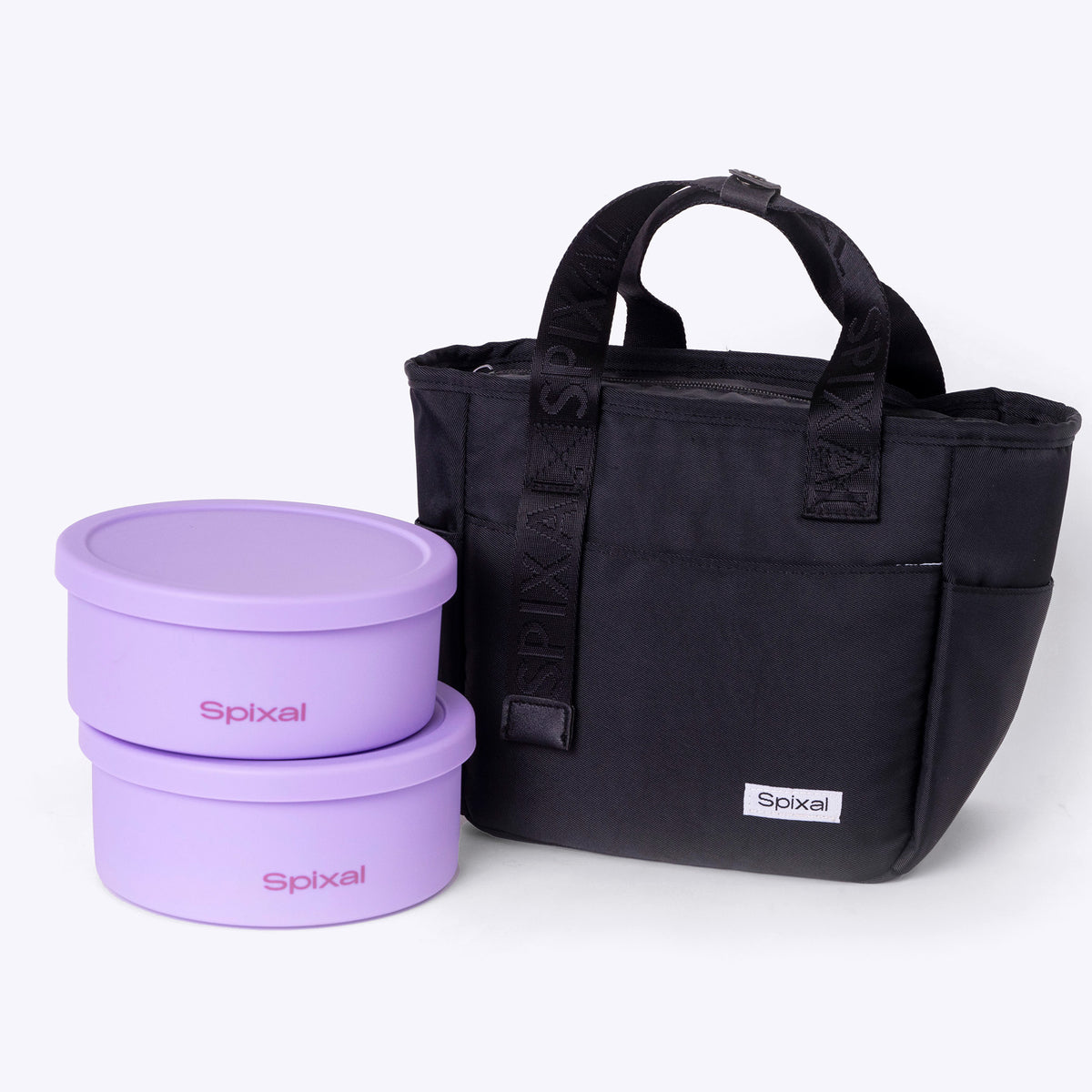 Commute Lunch Tote Prep System Purple | Spixal