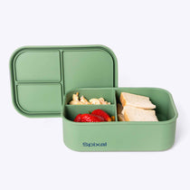 3 Compartment Bento Green | Spixal