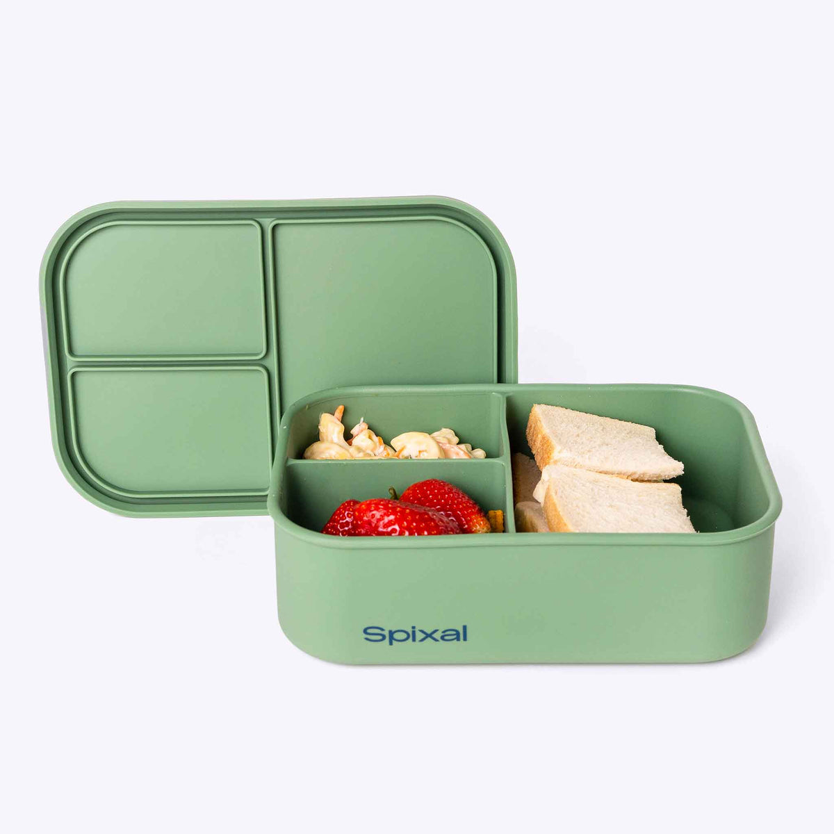 Commute Lunch Bag Prep System — interior pockets and organisation detail | Spixal