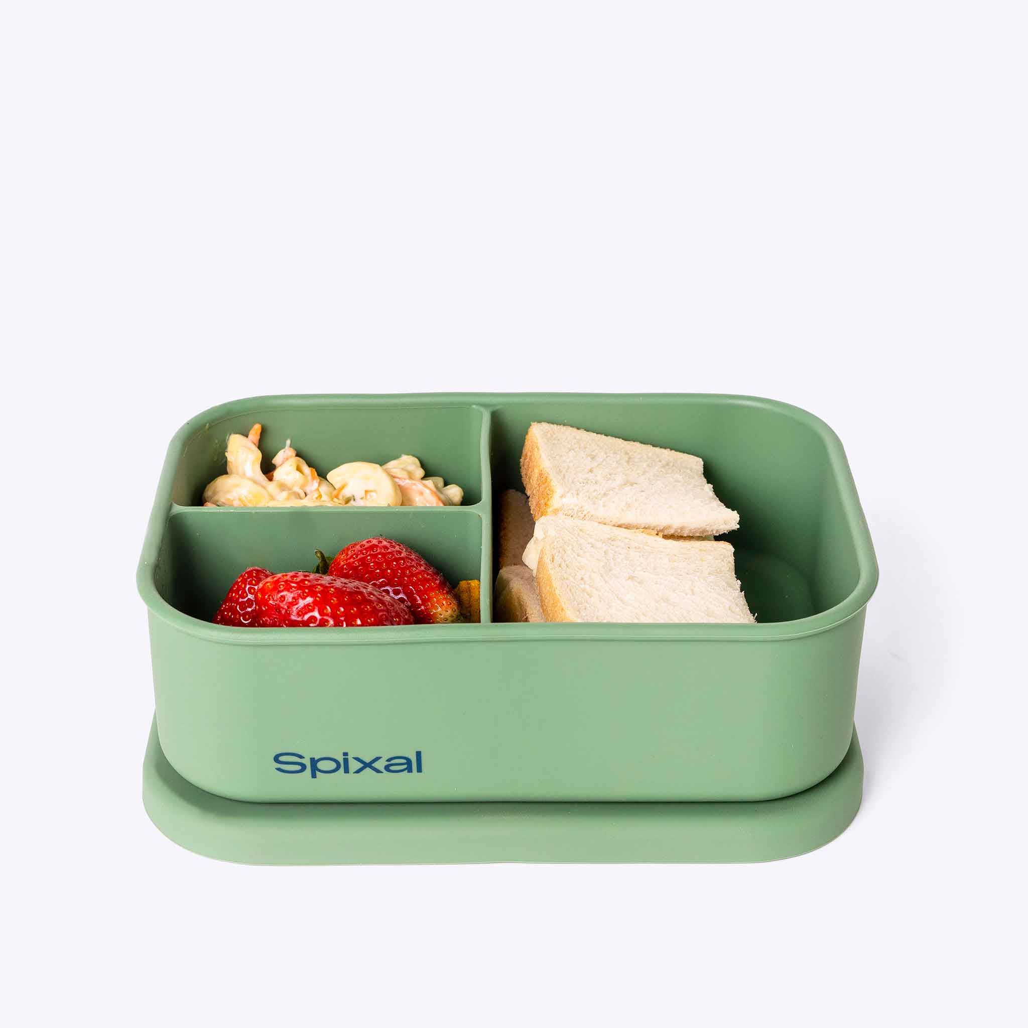 3 Compartment Bento Green Secondary image