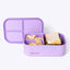 3 Compartment Bento Purple | Spixal
