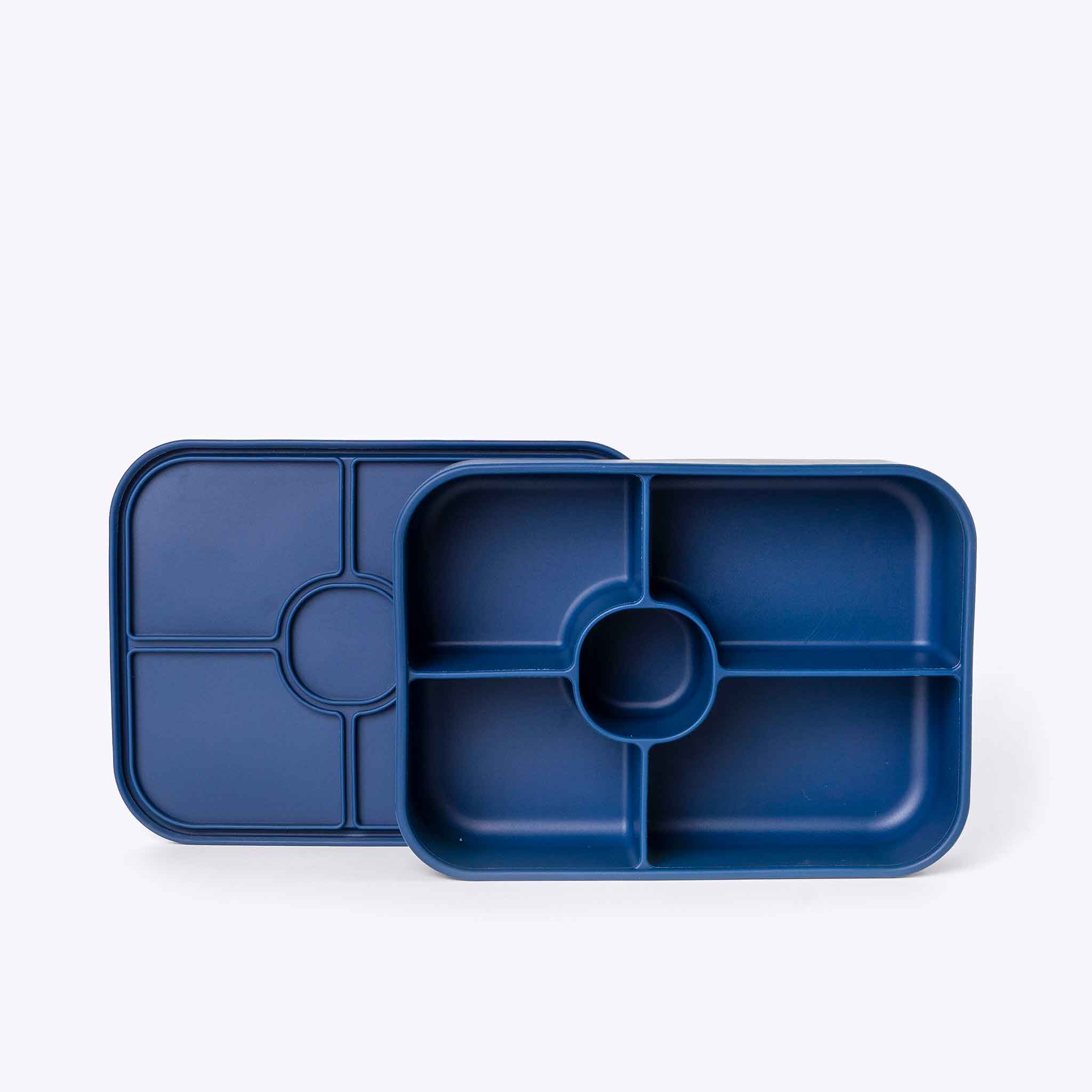 5 Compartment Bento Blue Secondary image