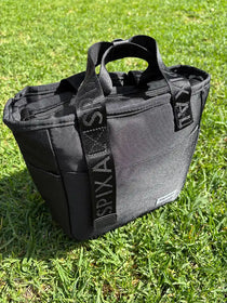 Commute Series Insulated Tote Lunch Bag Black — Pack work lunches | Spixal
