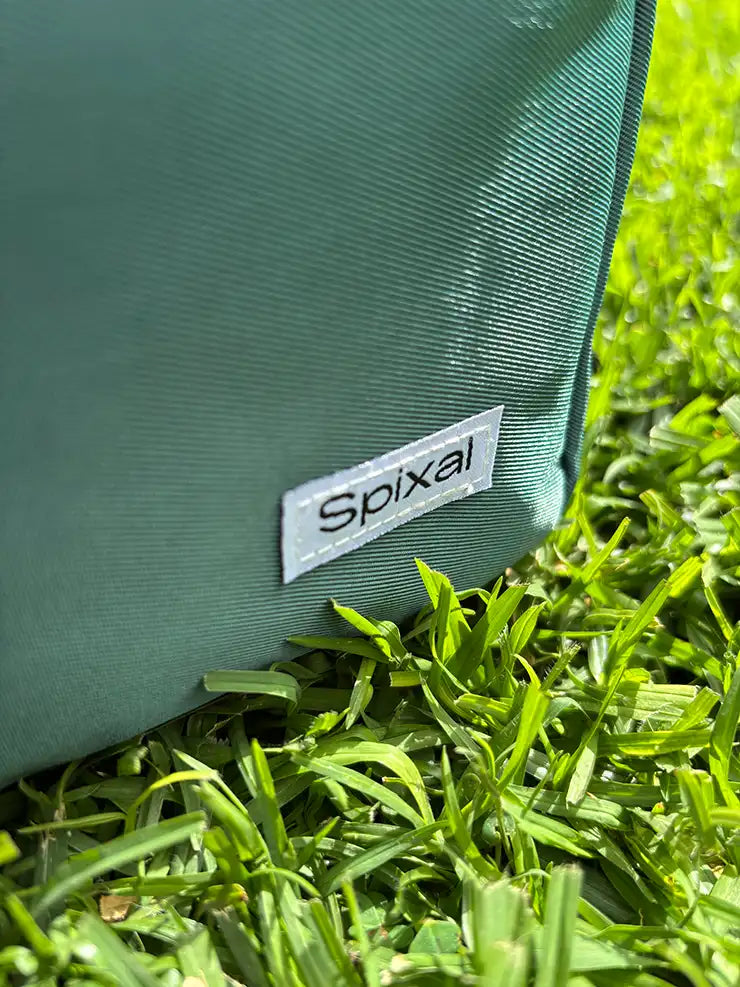 Commute Series Tote Insulated Lunch Bag Green — wipe clean nylon fabric | Spixal