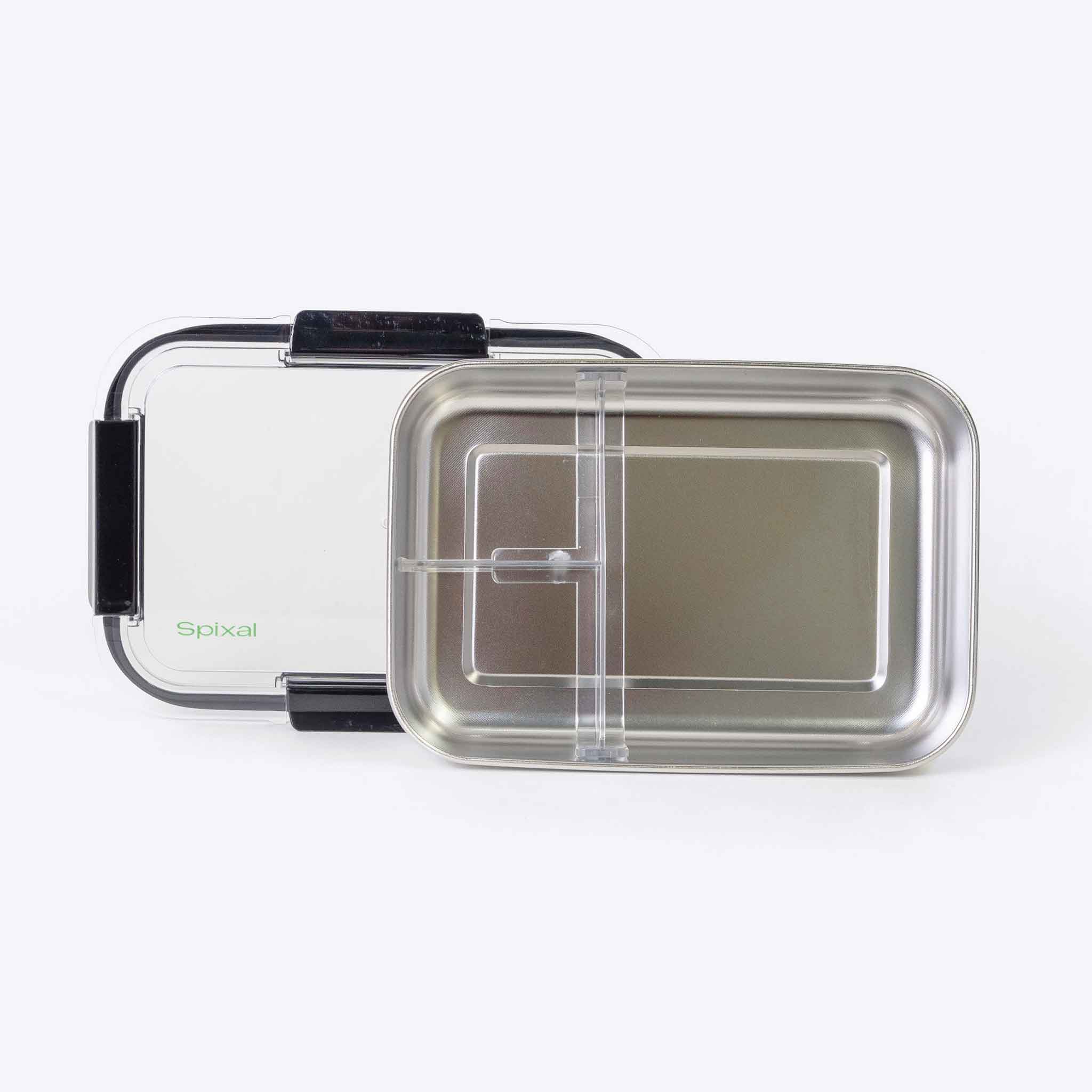 Core Stainless Steel Lunch Box & Food Jar Set Black Secondary image