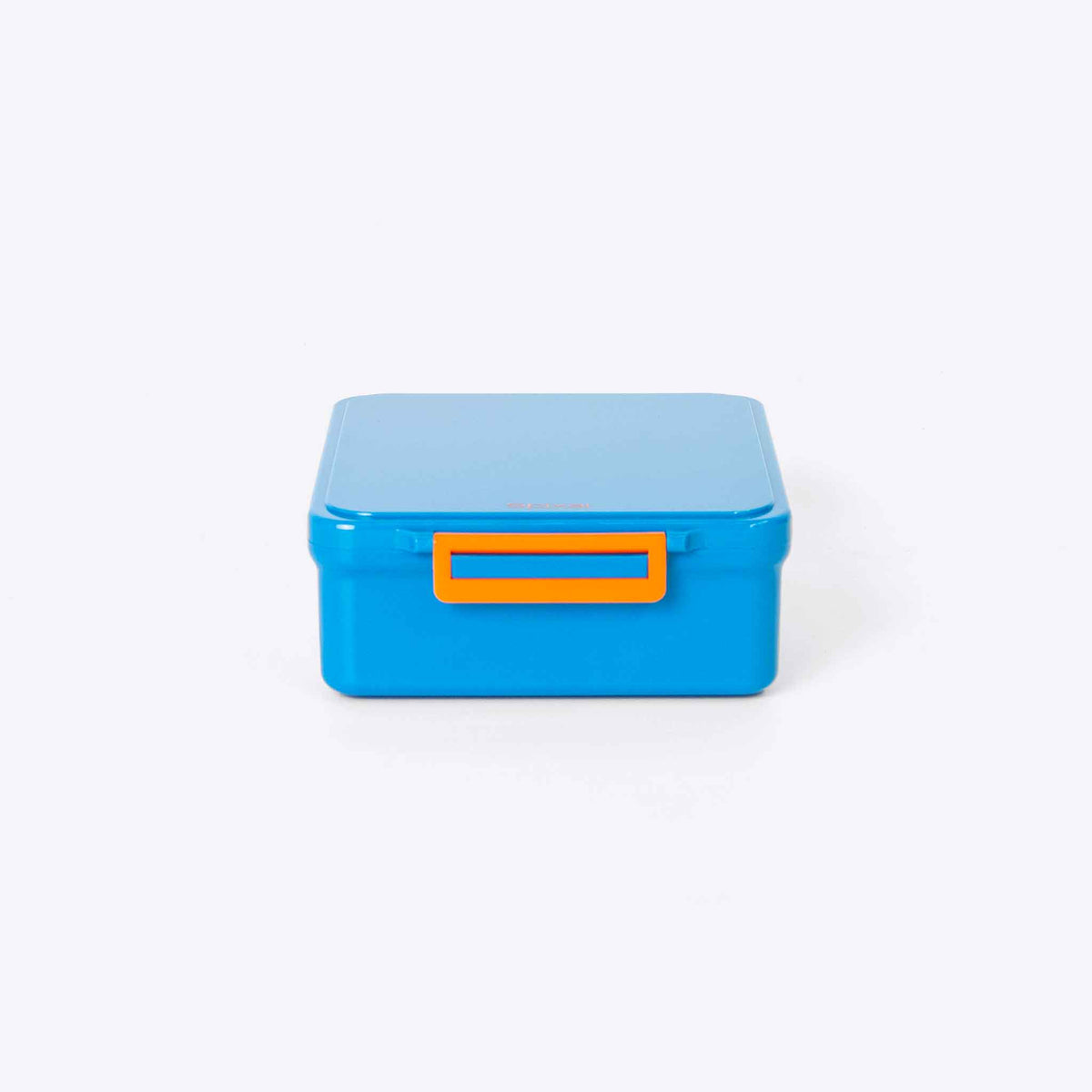 Duo Bento Lunch Box and Food Jar Blue — lifestyle flat lay | Spixal