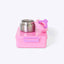 Duo Bento Lunch Box and Food Jar Pink — 4 compartment bento with insulated food jar | Spixal