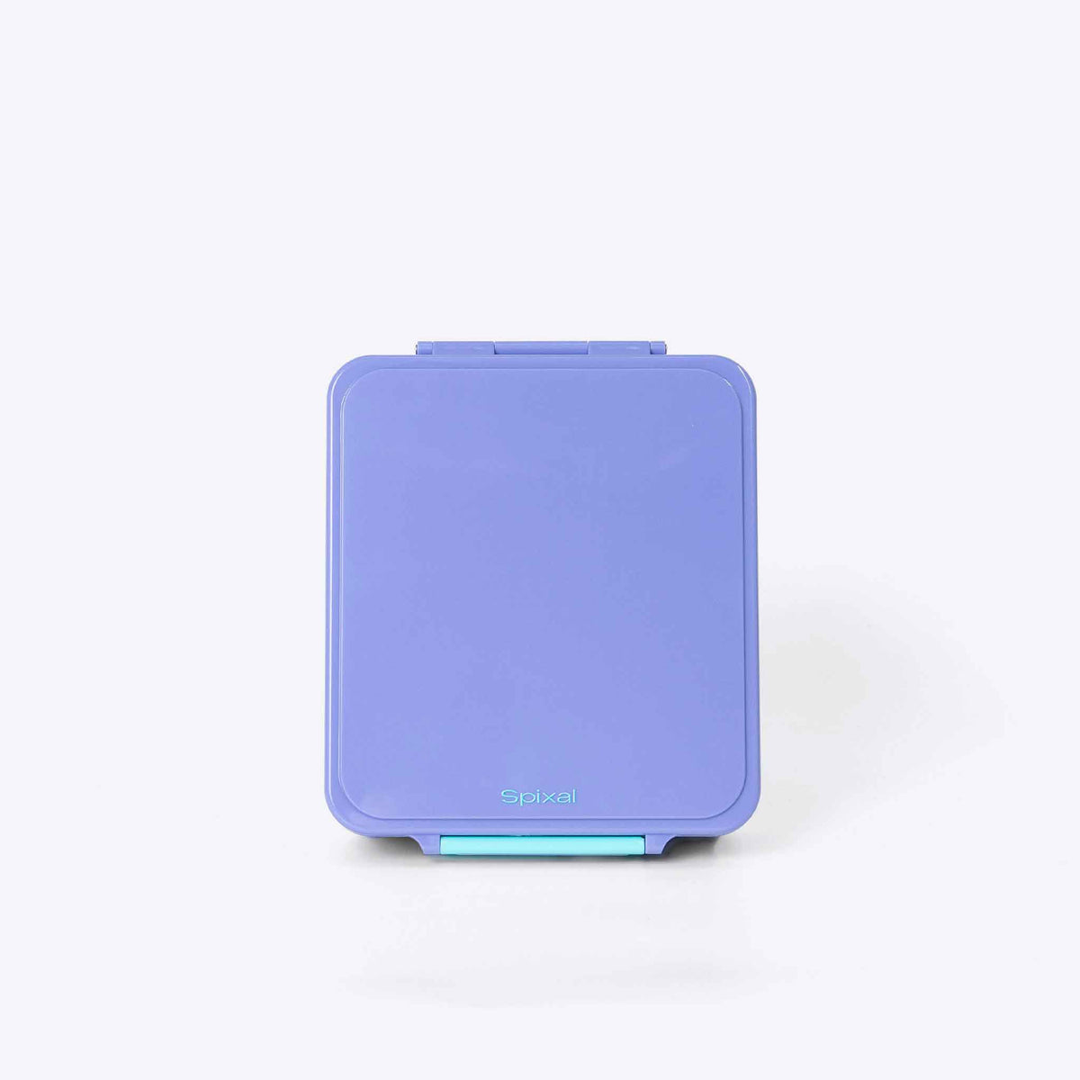 Duo Bento Lunch Box and Food Jar Purple — detail and hardware close up | Spixal