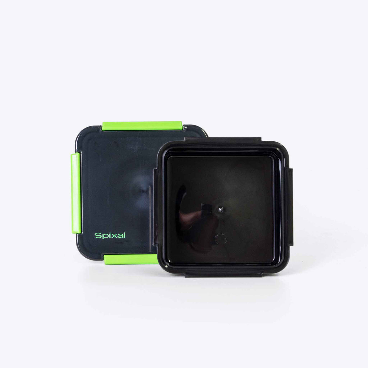 Flexi Snack Lunch Box Black — side view | Spixal Main image