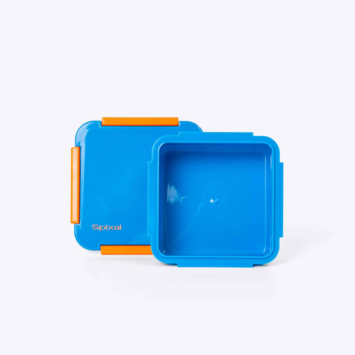 Flexi Snack Lunch Box Blue — side view | Spixal